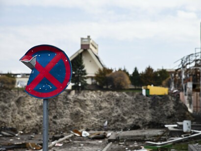Even in shattered streets, the human spirit charts its next step toward healing