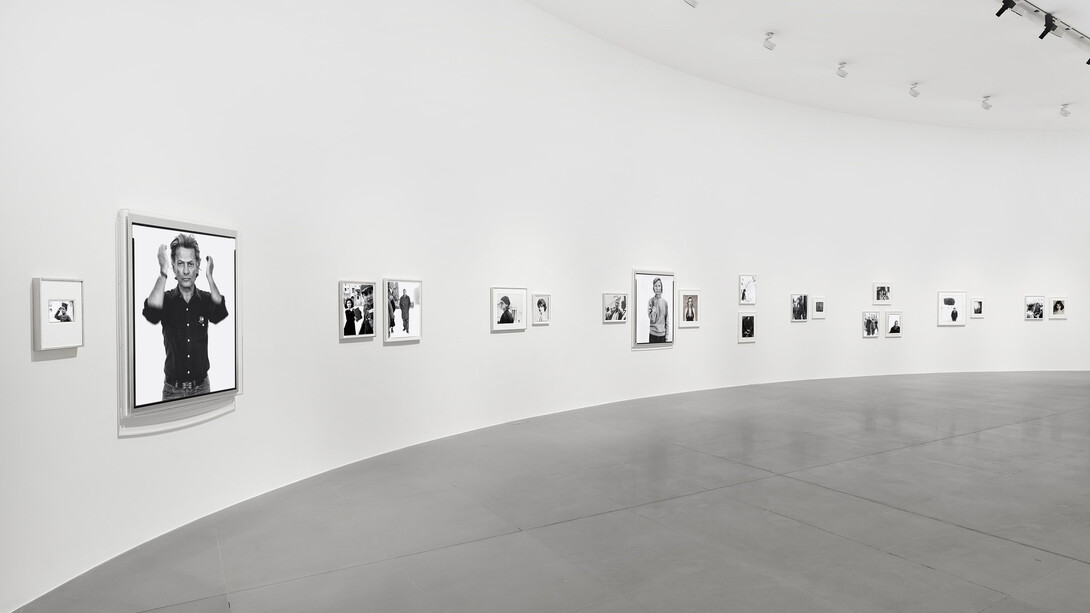 Richard Avedon, Italian days, exhibition view. Courtesy of Gagosian