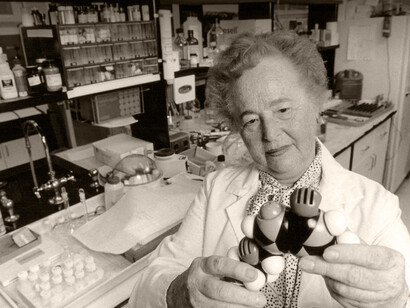 Gertrude B. Elion, co-ganadora del Premio Nobel de Medicina