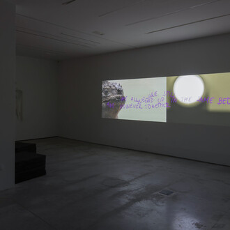 Lara y Noa Castro Lema, vista de exhibición. Cortesía de la Galería Rosa Santos