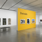 Portraits from the ICA collection, exhibition view. Courtesy of the Institute of Contemporary Art Boston