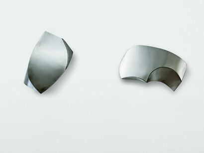 Iole de Freitas Untitled 2017 stainless steel 32 x 20 x 17 cm