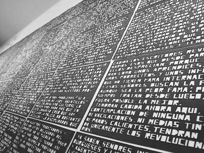 Hamlet Lavastida, For a Perfect Literature (2007), Media acrylic on paper, 55 Paper Sheets - 16 x 24 inches each (detail)