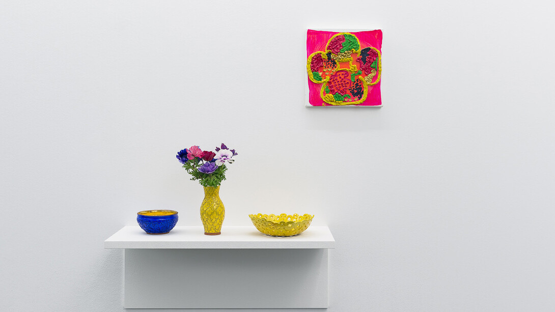 Judy Ledgerwood, Exhibition view. Courtesy of Häusler Contemporary 