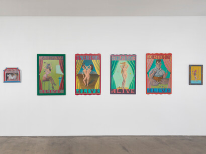 Jimmy Gordon, Surrealist, exhibition view. Courtesy of Tibor de Nagy Gallery