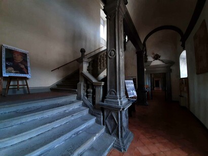 Bergamo, La Celadina, Villa dei Tasso, Entrance hall