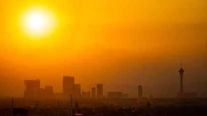 Record temperature extremes in Las Vegas