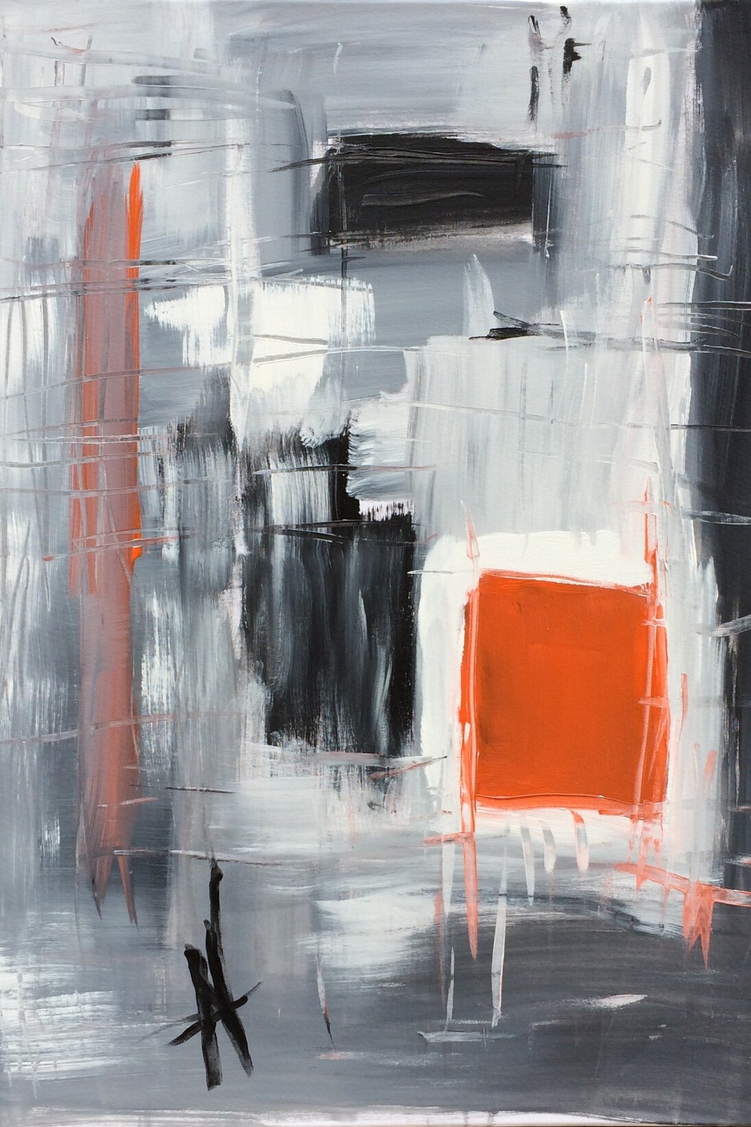 Natalia Gromicho. Poeta. 90 x 60 cm