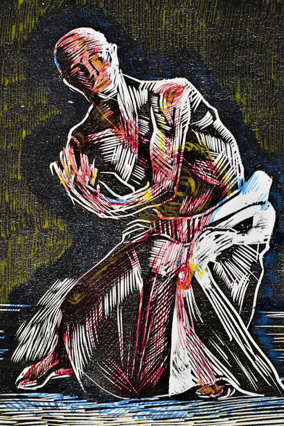 Kristian Zara D8 Mixed media 23x20cm 2018 