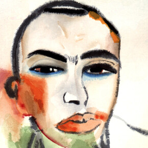 Francesco Clemente
Untitled, 1984
Color woodcut.
Image size: 14 x 20"; paper size: 16¾ x 22½". Edition 200.
Published by Crown Point Press 