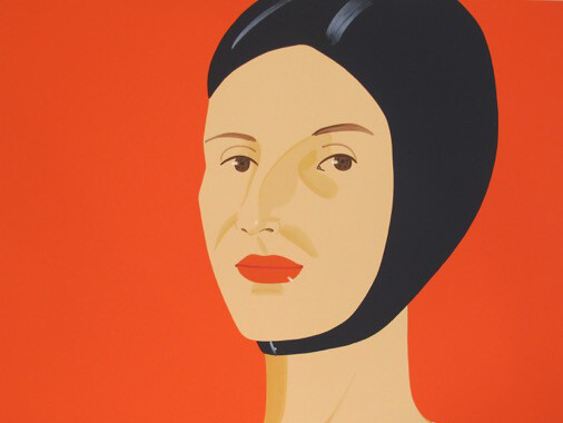 Alex Katz
Bathing Cap (Ada), 2012 Screenprint in thirty-five colors 42 3/4 x 45
