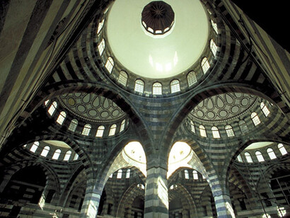 Khan As'ad Pasha Al-Azem, moduled domes © Marwa Al-Sabouni
