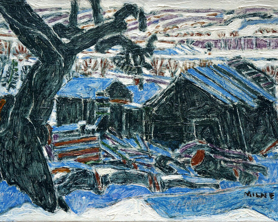 David Milne. Courtesy of Dulwich Picture Gallery