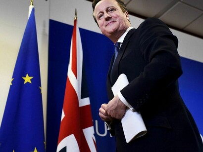 O ex-primeiro-ministro David Cameron