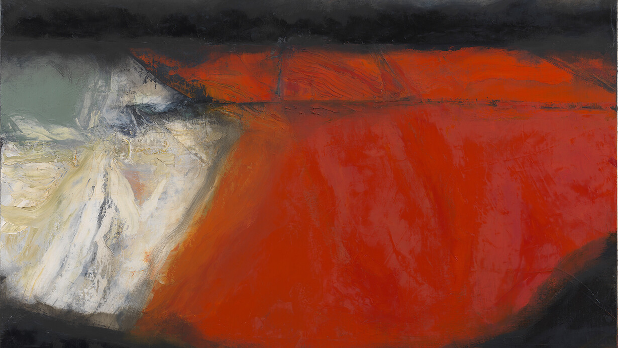 Hughie O’Donoghue, Winter Field Ploughed Earth, 2015