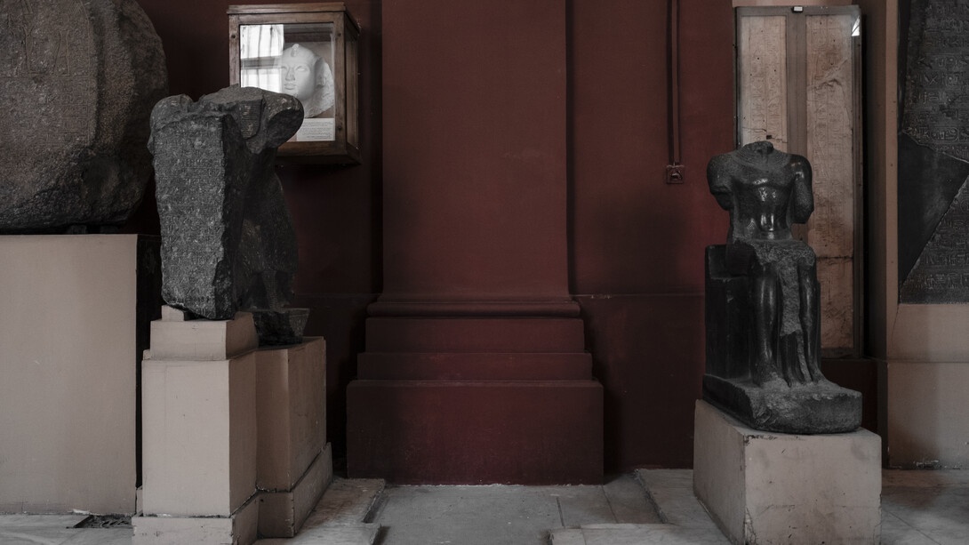 Sara Sallam, They placed the tiles afterwards, 2021. Mit freundlicher Genehmigung des Museums für Kunst und Gewerbe Hamburg