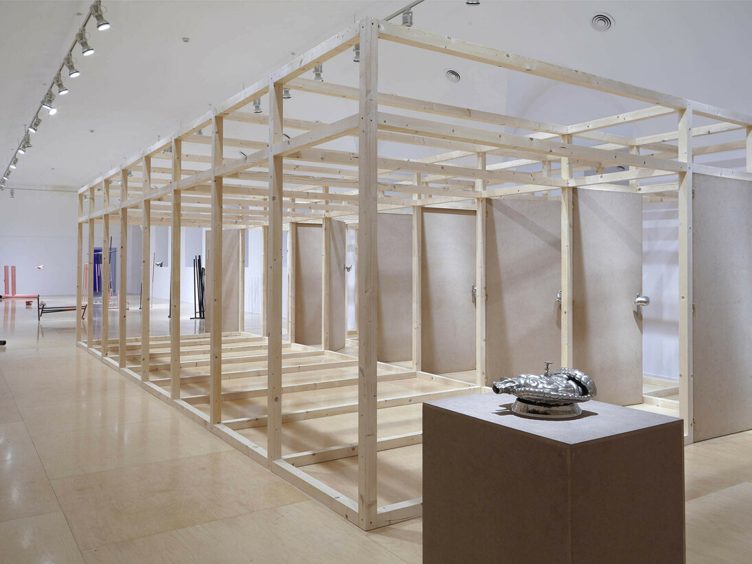 Juan Luis Moraza. República, Vista de la exposición, Museo Nacional Centro de Arte Reina Sofía, 2014. Fotografía: Joaquín Cortès/Román Lores