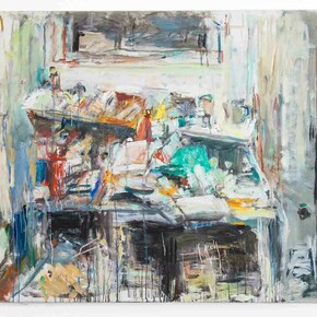 Anthony Eyton RA: Avalanche. Courtesy of RA250