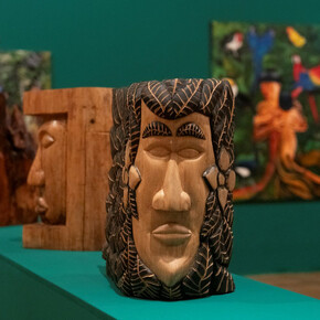 Artistes variés, Macunaíma est Duwid, vue de l'exposition. Avec l'aimable autorisation de la Pinacoteca