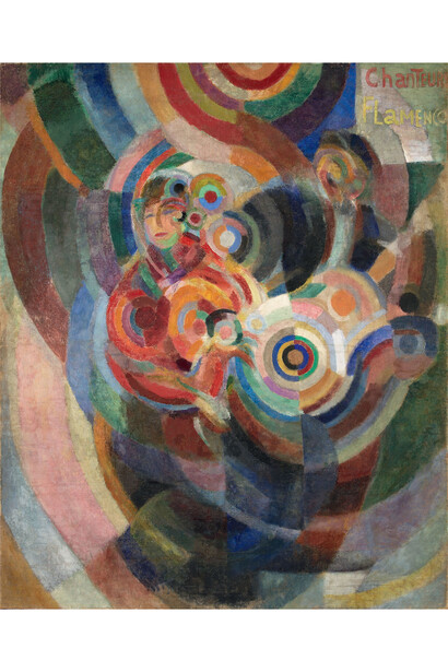Sonia Delaunay, Flamenco Singers, known as Large Flamenco 1915-16 © CAM – Fundação Calouste Gulbenkian © Pracusa 2014083
