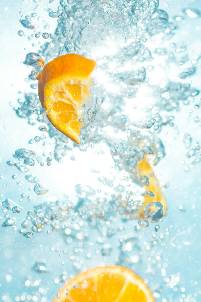 Water infused with fresh citrus fruits; by embracing a comprehensive approach, health coaches can empower clients to achieve their health goals with greater precision and success