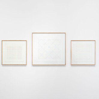 Lionel Estève, Focus. Un hiver à Athènes, exhibition view. Courtesy of Perrotin Gallery. Photo by Tanguy Beurdeley