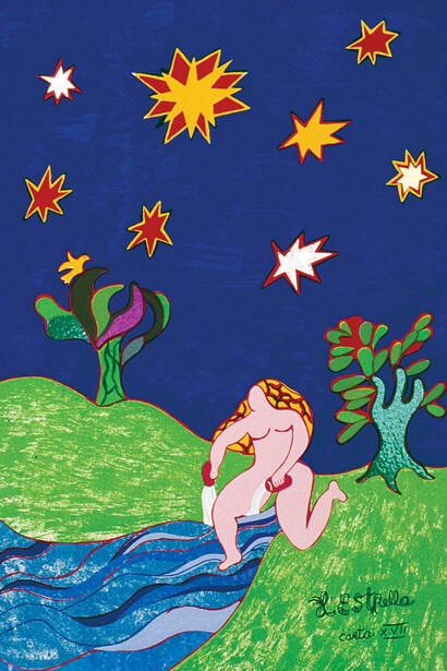Niki de Saint Phalle, The star card no. XVII, 1997. Courtesy of Musée national des beaux-arts du Québec