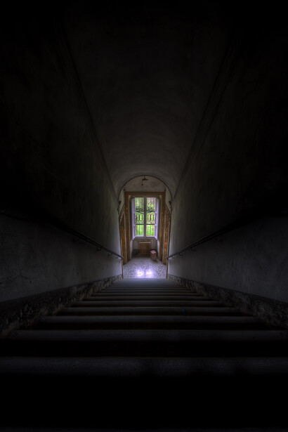 La scala di Villa Tanzi