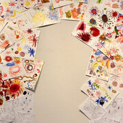 Shawn Hall, Our eyes were microscopes in the swamp, exhibition view. Courtesy of Ogden Museum of Southern Art