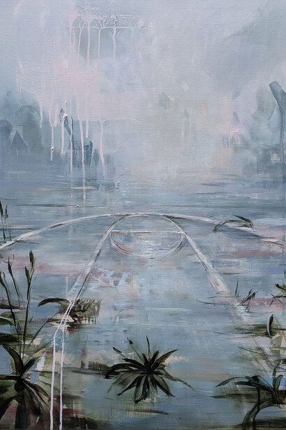 Arianna Matta, Low visibility (dettaglio), 2026. Cortesia di Galleria Forni