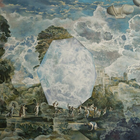 Geoff Diego Litherland, Adjacent: Infinite Summer, Oil on Canvas, 100 x 130 cm