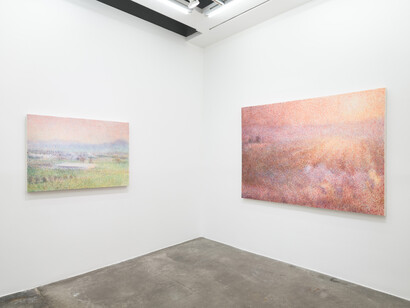 Ron Chen, Anywhere but now, exhibition view. Courtesy of Anna Zorina Gallery