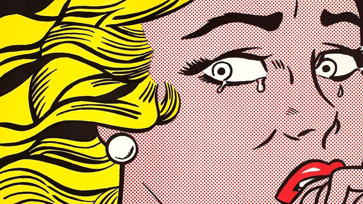 Roy Lichtenstein. Crying Girl, 1963 © Estate of Roy Lichtenstein - SIAE 2018