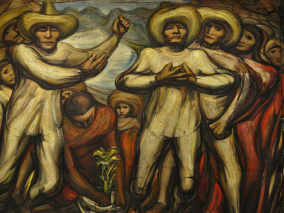 David Alvaro Siqueiros, muralismo mexicano