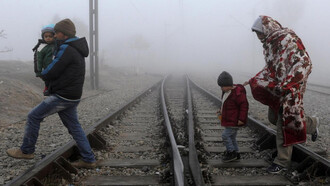 Immigrants seeking refuge in Sweden