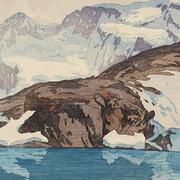 Shinhanga. Japanische holzschnitte, kunstwerke in der ausstellung. Mit freundlicher genehmigung des Museum Franz Gertsch