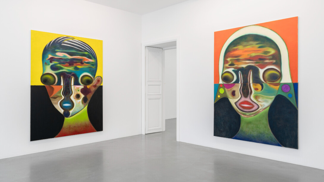 Installation view of Izumi Kato’ solo show at Perrotin Paris, 2023 © Photo by Claire Dorn. Courtesy of the artist and Perrotin. © Izumi Kato 2023