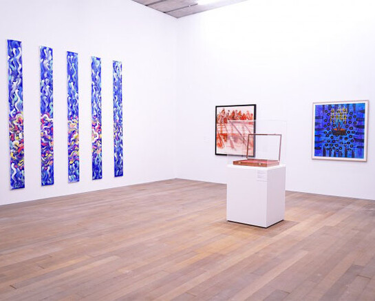 Installation view: On the Horizon: Contemporary Cuban Art from the Jorge M. Pérez Collection, Pérez Art Museum Miami, 2017. Photo by PAMM