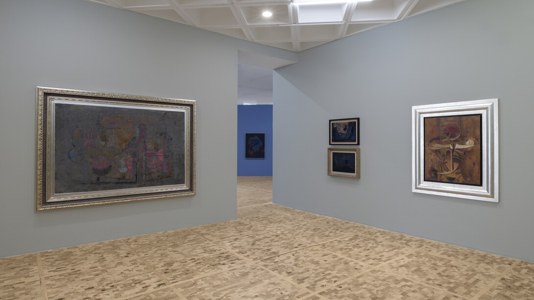 Various artists, The Paris years, exhibition view. Courtesy of Museo Tamayo
