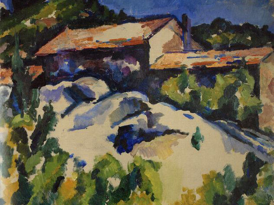 Charles Philip Kuntz (1897-1928), Cezanne’s studio, c. 1927, Oil on canvas, 40 ¾ x 47 ⅝ inches