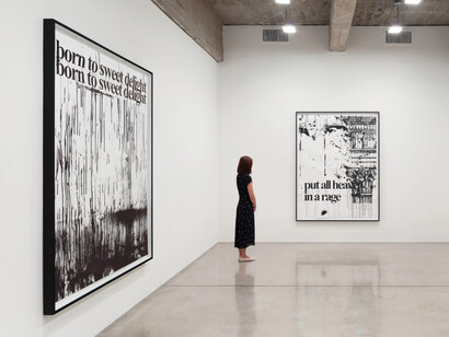 Monica Bonvicini, Put all heaven in a rage, exhibition view. Courtesy of Tanya Bonakdar Gallery
