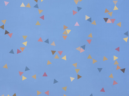 Jon Thompson, Efflux (detail), 2014, acrylic and oil on canvas, 190 x 150 cm