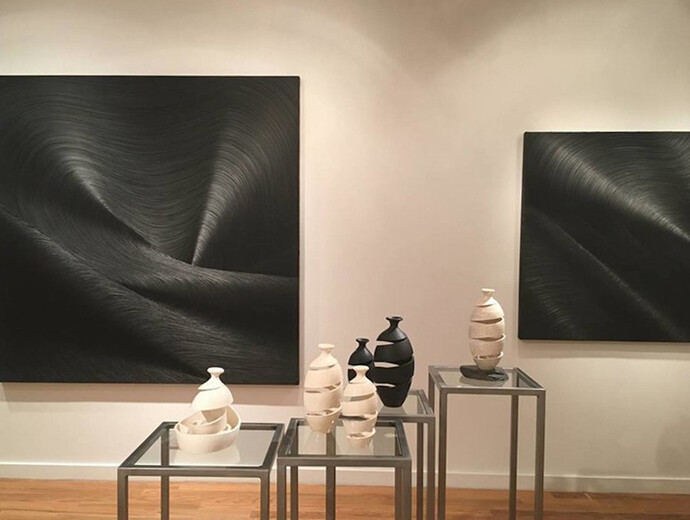 Stroke of Genius, Exhibition view. Courtesy of Lyons Wier Gallery