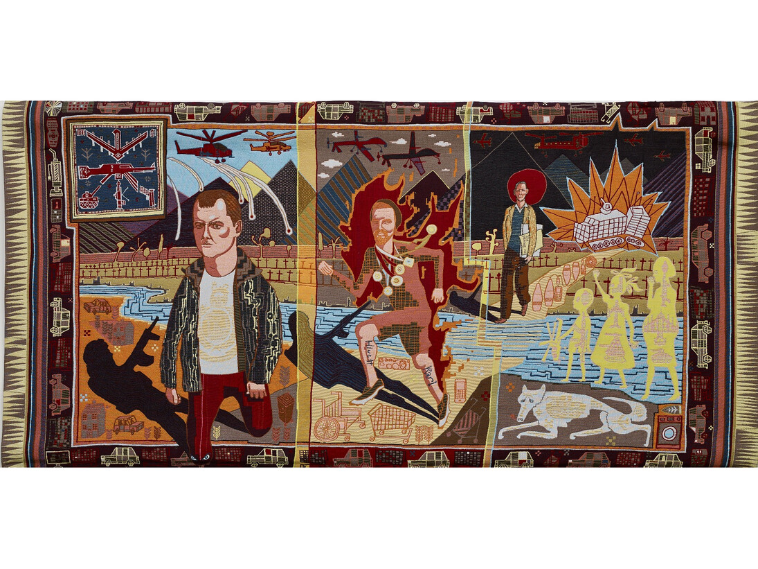 The Line of Departure, 2014, Courtesy the Artist, Victoria Miro, London and Paragon | Contemporary Editions Ltd © Grayson Perry