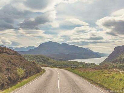 Image of the road trip on Scotland's Route 500