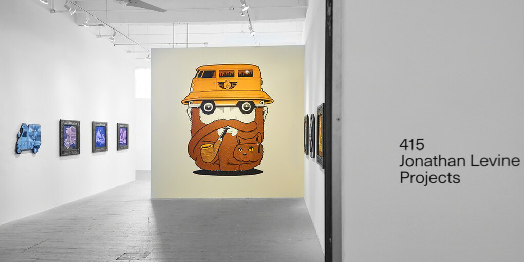 Jeremy Fish: The Spirit Animals. Courtesy of Jonathan LeVine Projects