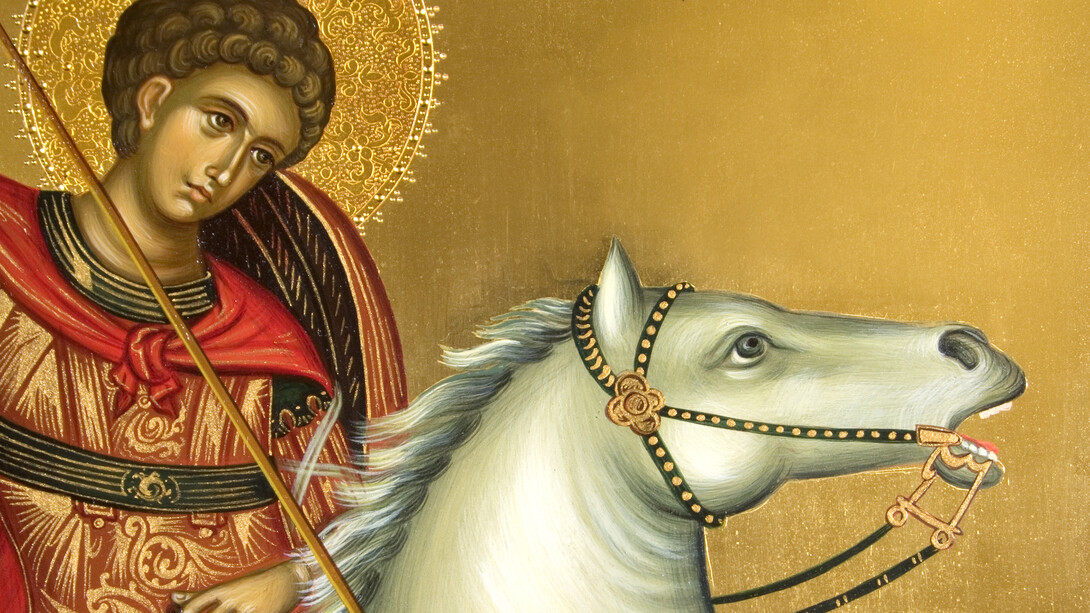 Maria Galie. 'San Giorgio a cavallo'