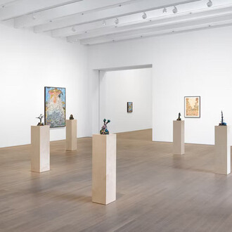 Bram Demunter, Crowded valley, exhibition view. Courtesy of Tim Van Laere Gallery 
