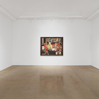© The Estate of Philip Guston, courtesy Hauser & Wirth, Braque, Georges © 2023 Artists Rights Society (ARS), New York / ADAGP, Paris. © Estate of Jean-Michel Basquiat. Licensed by Artestar, New York. Install view by Tom Powel Imaging. Courtesy of Nahmad Contemporary