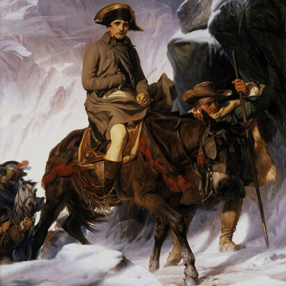 Paul Delaroche, Napoleone valica le alpi (1848-1850)